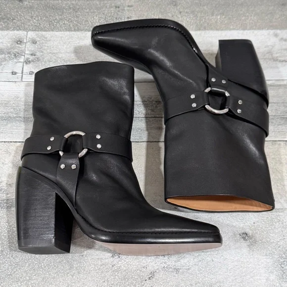 RAG & BONE Rio Western Boots in Black - Size - 7.5 - Picture 6 of 10